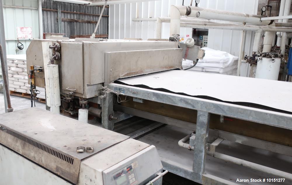 Used Sandvik Stainless Steel Belt Cooler.