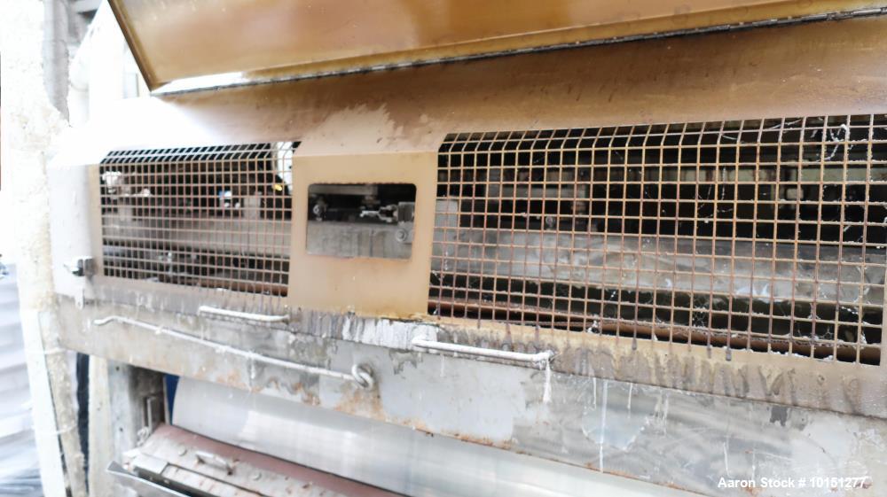 Used Sandvik Stainless Steel Belt Cooler.