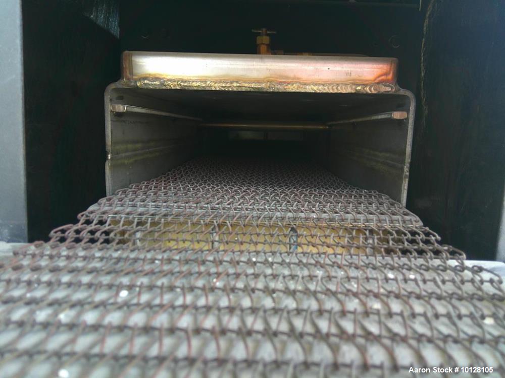 Used BTU International VM92-8-96N44 Electric Belt Furnace | 8-Zone High Temperature Conveyor Furnace