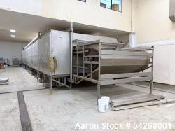 Used National Drying Machinery 120" Apron Conveyor Dryer | 5-Zone System | Steam Heated | 450°F Operation | 16,000 CFM Exhaust