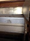 Used Aeroglide Belt Dryer, Double Pass Conveyor Perforate Belt Dryer. Approximate belt size: 5' wide x 25' long, stainless steel belt, wetted parts. Carbon steel frame. 2 New Maxon burners, 1 cooling...