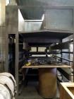 Used Aeroglide Belt Dryer, Double Pass Conveyor Perforate Belt Dryer. Approximate belt size: 5' wide x 25' long, stainless steel belt, wetted parts. Carbon steel frame. 2 New Maxon burners, 1 cooling...