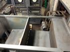 Used Aeroglide Belt Dryer, Double Pass Conveyor Perforate Belt Dryer. Approximate belt size: 5' wide x 25' long, stainless steel belt, wetted parts. Carbon steel frame. 2 New Maxon burners, 1 cooling...