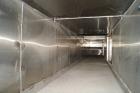 Used Belt-O-Matic Belt Dryer. Model 125B2X. Design: Convection, hot air; 22' long two pass air up drying, 10 long single-pass air down cooling. Size: 2 wide x 24 long top pass, 2 wide x 36 long botto...