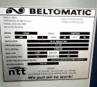 Used Beltomatic Belt Dryer/Dehydrator, Model 205BX.  2 million btu rating; 7,500 maximum cfm; Capable of 295 degrees F; 5-7 psi; Fines conveyor in the bottom of dryer; Adjustable leveling gate; Varia...