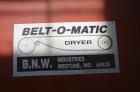 Used Belt-O-Matic Dehydrator, Model 6X33 2.5W