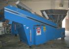 USED: JWI sludge dryer, model J360GUSA. Natural gas fired 400 cubic feet per hour, with mesh belts. Rated 188 lbs per hour. Power requirements 3/60/240 volt. Includes a stainless steel feed hopper, 3...