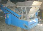 USED: JWI sludge dryer, model J360GUSA. Natural gas fired 400 cubic feet per hour, with mesh belts. Rated 188 lbs per hour. Power requirements 3/60/240 volt. Includes a stainless steel feed hopper, 3...