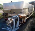 Used Cooling Tunnel, Stainless Steel. Approximate 96