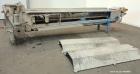 Used Spray Belt Cooler, 301 Stainless Steel. 19-1/2