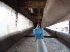 Used Spray Belt Cooler, 301 Stainless Steel. 19-1/2