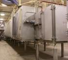 Used- Proctor & Schwartz Double Pass Apron Dryer.