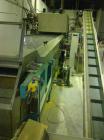 Used Rollomat Hot Melt Production Belt and Rotating Pastillator Applicator Head.  Rated for 500 - 600 kgrs/hour.  Belt is approximately 5' wide x 30' long.  Unit for hot melt glue, resins and rosins....