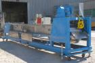 Used Sandvik Spray Belt Cooler, 301 Stainless Steel. 19-3/4