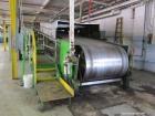 Used Sandvik Model SST stainless steel belt flaker with 55