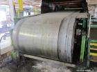Used Sandvik Model SST stainless steel belt flaker with 55