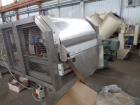Used Sandvik 1000mm Wide x 10,000mm Long Stainless Steel Inclined Belt Cooler. Approximately 1950kg/hr throughput capacity. Belt is driven by a 0.30/3 kw, 144/1440 rpm, 415 volt motor through a renol...