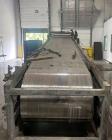 Used Sandvik Belt Flaker Cooler/Dryer – 32” x 34’, Stainless Steel, 24’ Cooling Area