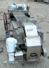 Used Sandvik Belt Cooler, 316 Stainless Steel. 12