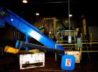 Used Scolari Flatbed Dryer, model A44CK, 10' wide x 48' long. Rated 600,000 K cal/hour. Dryer uses a leveling auger to distribute the material evenly to both ends of the dryer. Volts 480, Hz 60. Year...
