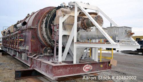 Used- A.J. Sackett Calciner. 6' Diameter X 59' overall length molecular sieve rotary calciner, 1500 deg F. Furnace area 6' d...