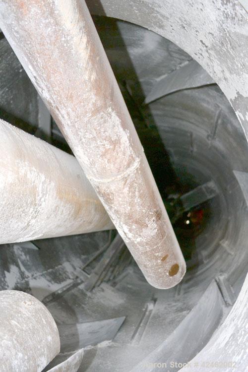 Used A.J. Sackett Calciner. 6' Diameter X 59' overall length molecular sieve rotary calciner, 1500 deg F. Furnace area 6' diameter X 32' long, Cooler area 6' diameter X 13' 6" long. Calciner shell an...