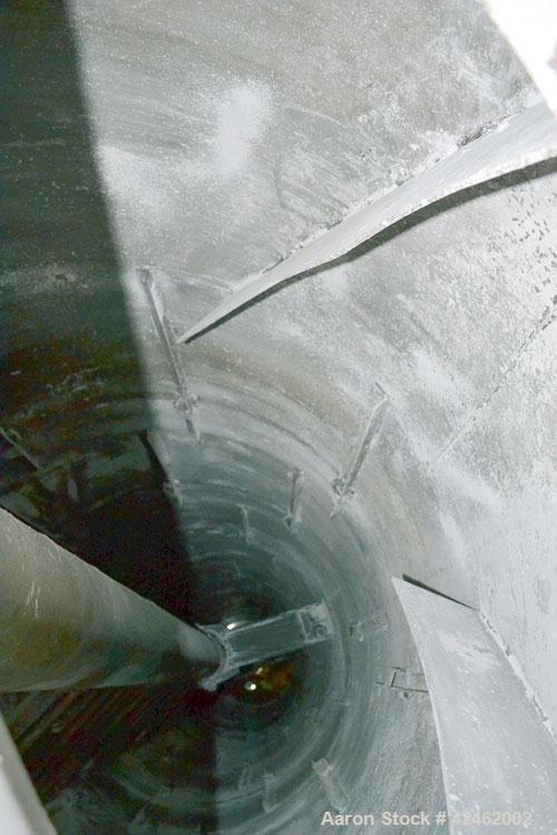 Used A.J. Sackett Calciner. 6' Diameter X 59' overall length molecular sieve rotary calciner, 1500 deg F. Furnace area 6' diameter X 32' long, Cooler area 6' diameter X 13' 6" long. Calciner shell an...
