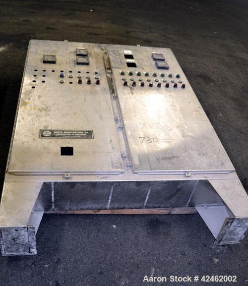 Used A.J. Sackett Calciner. 6' Diameter X 59' overall length molecular sieve rotary calciner, 1500 deg F. Furnace area 6' diameter X 32' long, Cooler area 6' diameter X 13' 6" long. Calciner shell an...