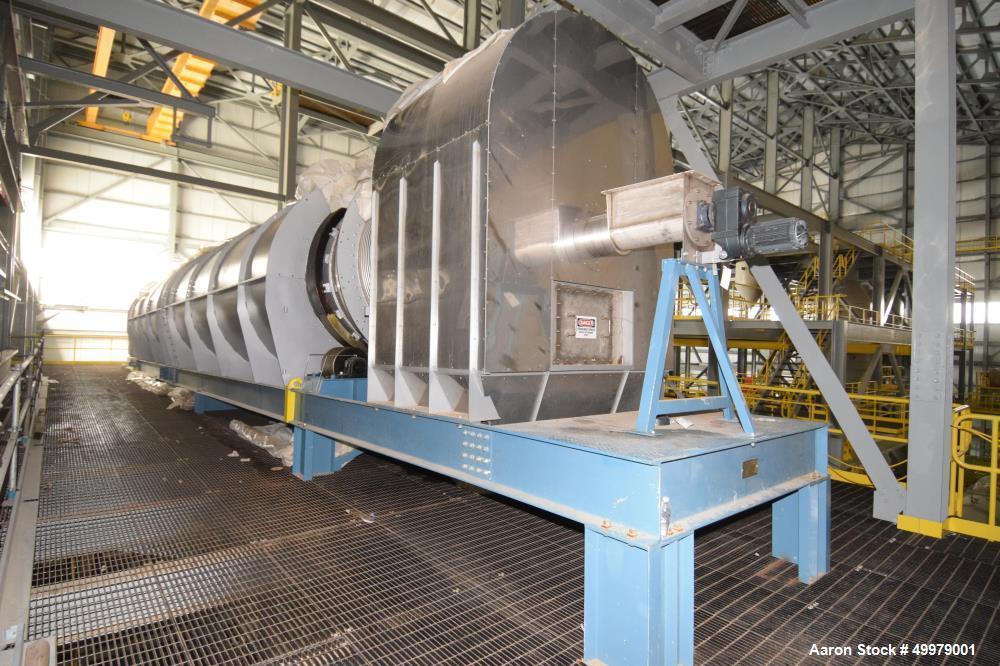 Unused- Lochhead-Haggerty Gas Fired Calciner Rotary Kiln, 316L Stainless Steel.