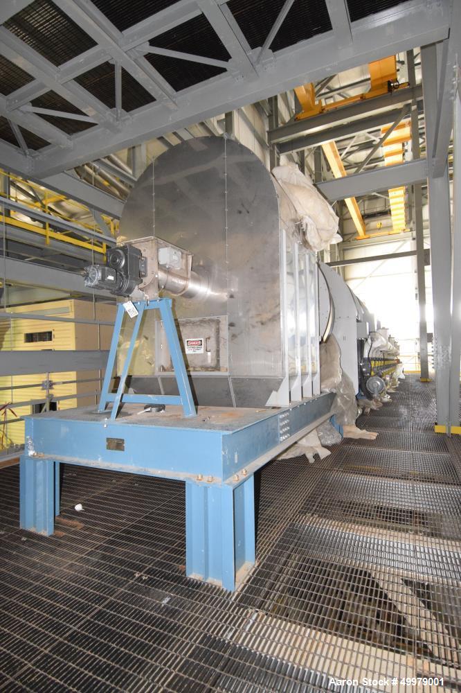 Unused- Lochhead-Haggerty Gas Fired Calciner Rotary Kiln, 316L Stainless Steel.