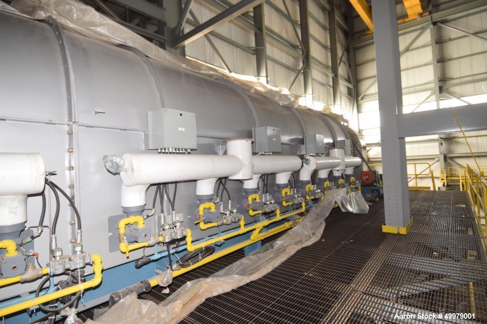 Unused- Lochhead-Haggerty Gas Fired Calciner Rotary Kiln, 316L Stainless Steel.