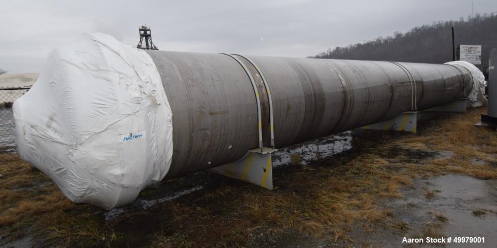 Unused- Lochhead-Haggerty Gas Fired Calciner Rotary Kiln, 316L Stainless Steel.