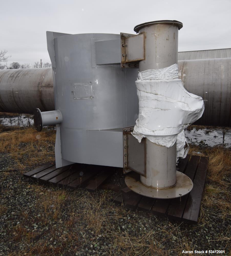 Lochhead-Haggerty Gas Fired Calciner Rotary Kiln, 316L Stainless Steel.