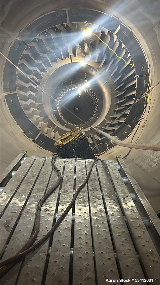 Lochhead-Haggerty Gas Fired Calciner Rotary Kiln, 316L Stainless Steel.
