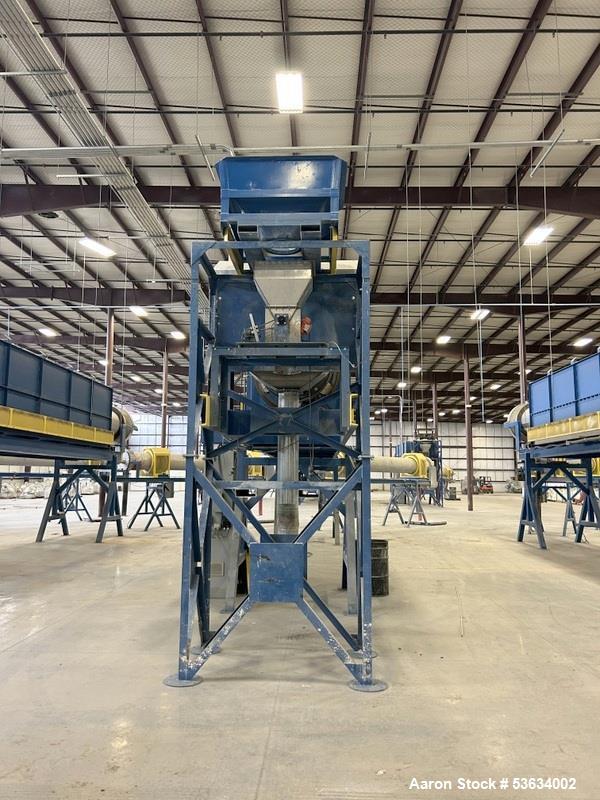 Used Thermal Processing Solutions, 36 inch diameter Indirectly Heated Electric Rotary Calciner with 24" diameter X 21-0" Convective Rotary Cooler. The Calciner is approximately 36" diameter X 25 heat...