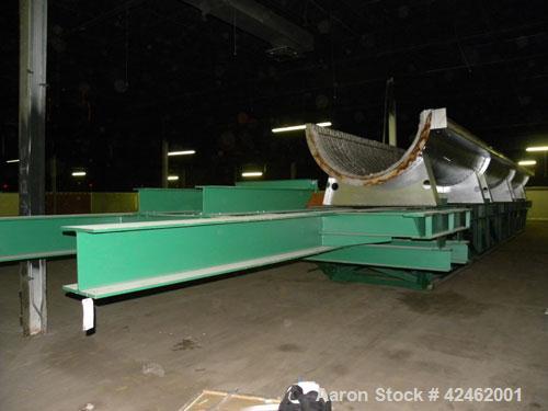 Reconditioned- Bartlett Snow / CE Raymond Rotary Calciner, 316L Stainless Steel. Maximum load of 17,000 pounds, nominal working load 13,000 pounds. 72" Diameter x 816" long tube. Approximately 58' lo...