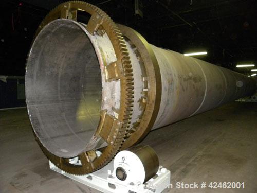 Reconditioned- Bartlett Snow / CE Raymond Rotary Calciner, 316L Stainless Steel. Maximum load of 17,000 pounds, nominal working load 13,000 pounds. 72" Diameter x 816" long tube. Approximately 58' lo...