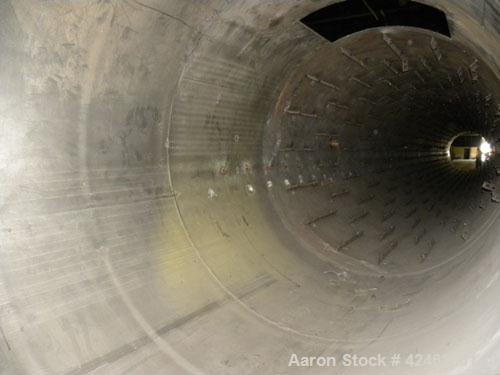 Reconditioned- Bartlett Snow / CE Raymond Rotary Calciner, 316L Stainless Steel. Maximum load of 17,000 pounds, nominal working load 13,000 pounds. 72" Diameter x 816" long tube. Approximately 58' lo...