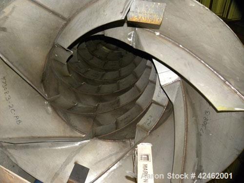 Reconditioned- Bartlett Snow / CE Raymond Rotary Calciner, 316L Stainless Steel. Maximum load of 17,000 pounds, nominal working load 13,000 pounds. 72" Diameter x 816" long tube. Approximately 58' lo...