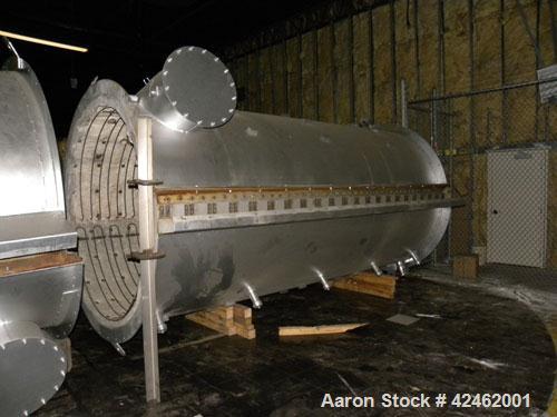 Reconditioned- Bartlett Snow / CE Raymond Rotary Calciner, 316L Stainless Steel. Maximum load of 17,000 pounds, nominal working load 13,000 pounds. 72" Diameter x 816" long tube. Approximately 58' lo...