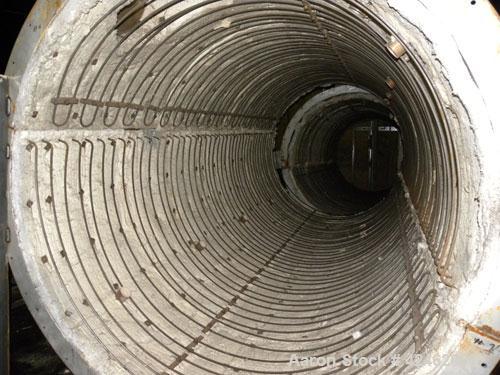 Reconditioned- Bartlett Snow / CE Raymond Rotary Calciner, 316L Stainless Steel. Maximum load of 17,000 pounds, nominal working load 13,000 pounds. 72" Diameter x 816" long tube. Approximately 58' lo...