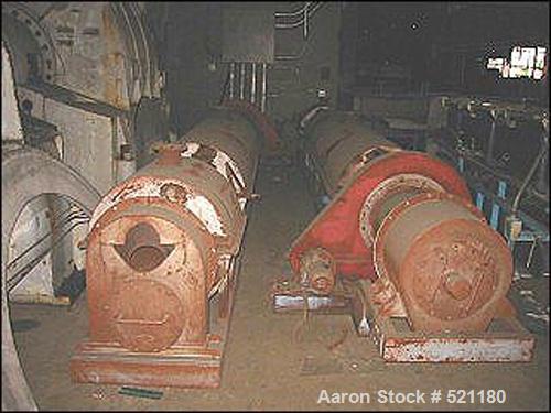 USED: Bartlett Snow indirect fired rotary calciner. Approx 24"diameter x 26' long shell, inconel hot zone, 1886 deg F (1030 deg C)maximum operating temperature, gas fired, 9 burners, 2 zone control,c...