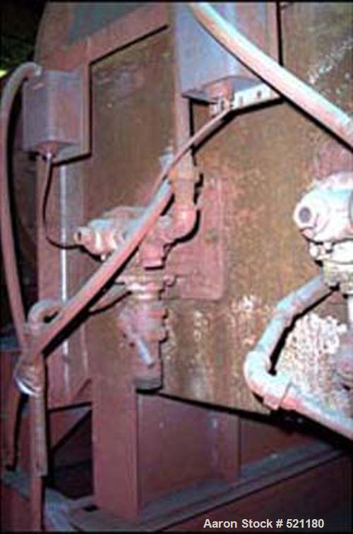 USED: Bartlett Snow indirect fired rotary calciner. Approx 24"diameter x 26' long shell, inconel hot zone, 1886 deg F (1030 deg C)maximum operating temperature, gas fired, 9 burners, 2 zone control,c...