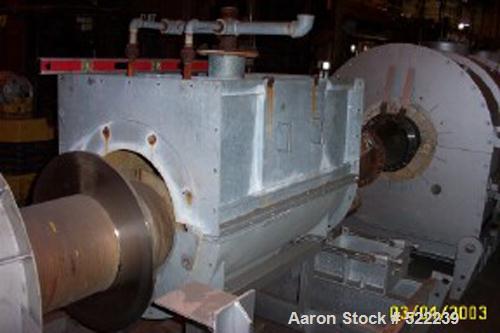 USED: C E Raymond Bartlett-Snow indirect gas fired rotary calciner. 14" diameter x 14', built 1985. 1,700 deg F temperature ...