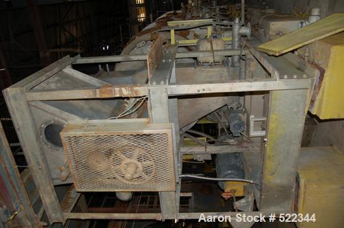 USED: Bartlett Snow indirect gas fired rotary calciner. 30" diameter x 31' overall length two zone 14' brick lined furnace. Bolt-in 15' retort tube for heated zones: cast tube, 1" wall, 26 percent ch...