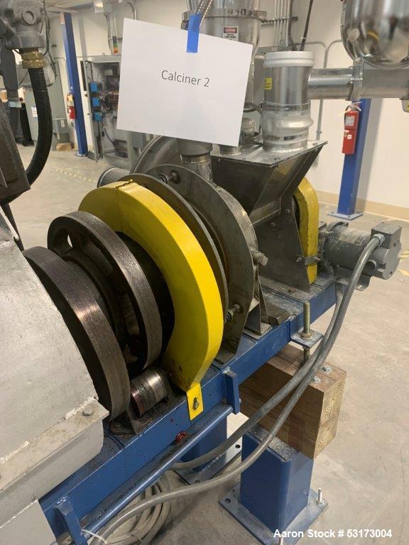 Bartlett-Snow 6.5" Diameter x 11' Long Indirect Rotary Calciner