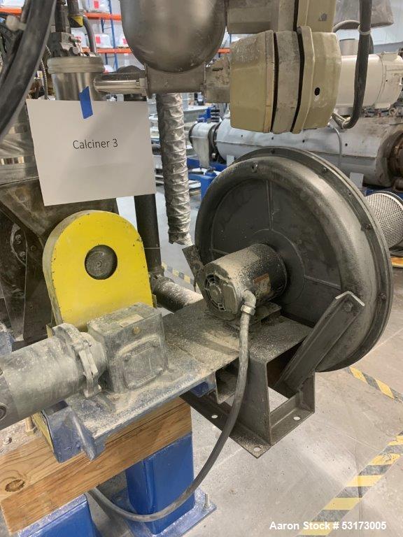 Bartlett-Snow 6.5" Diameter x 11' Long Indirect Rotary Calciner