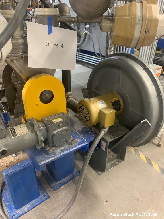 Bartlett-Snow 6.5" Diameter x 11' Long Indirect Rotary Calciner