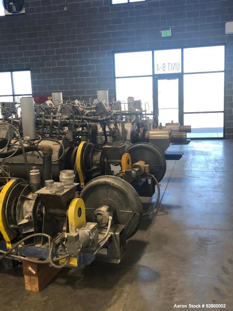Used Industrial Calciner, Manufactured by Bartlett-Snow