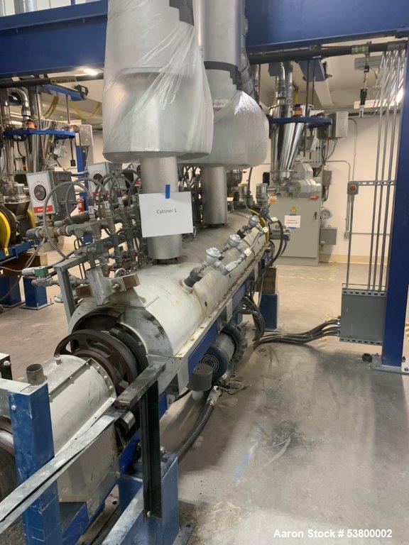 Used Industrial Calciner, Manufactured by Bartlett-Snow